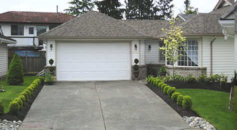 Ladner (Delta) home. In the eyes of the owner from "boring to spectacular"