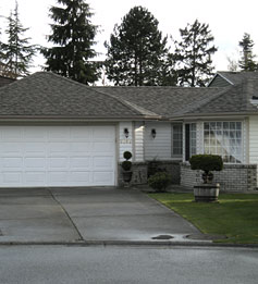 Ladner (Delta) home before Fabulous Flower Beds